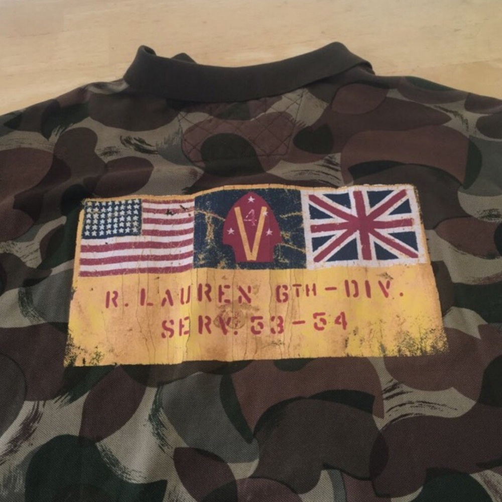 🛑SOLD🛑 MISSED OUT!Rare Duck camo military Polo Ralph Lauren